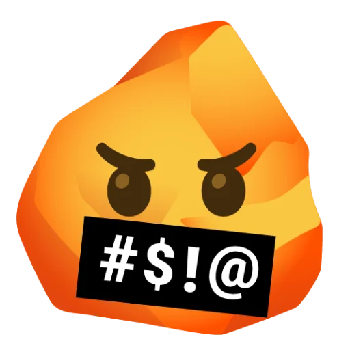 🤬 Стикер «Rock (сделано likeosha)» для Telegram