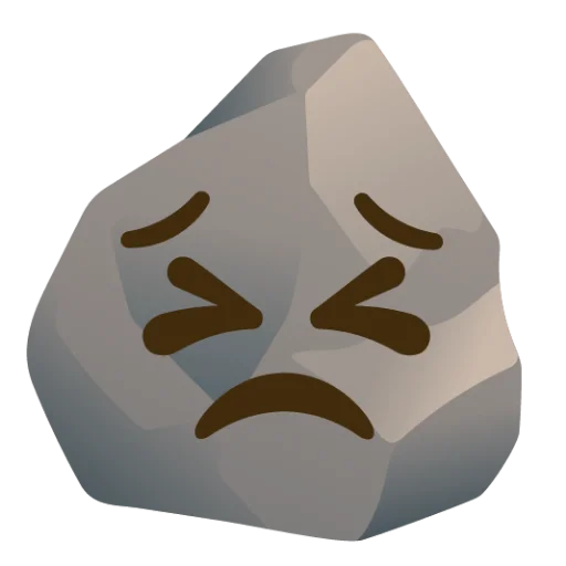 😣 Стикер «Rock (сделано likeosha)» для Telegram