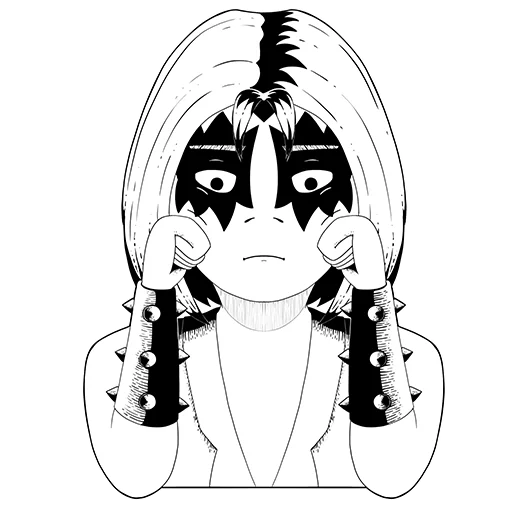 😔 Стикер «Rock&;n&;roll» для Telegram