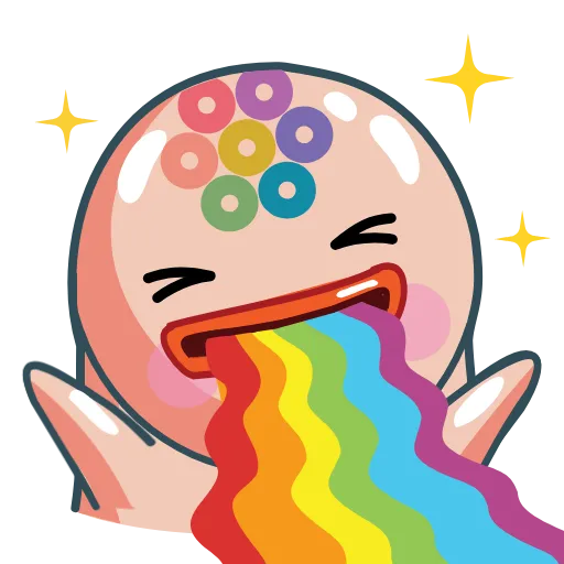 🌈 Стикер «Fish» для Telegram