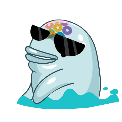 😎 Стикер «Fish» для Telegram