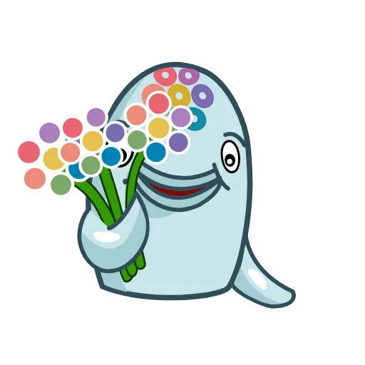 🌹 Стикер «Fish» для Telegram