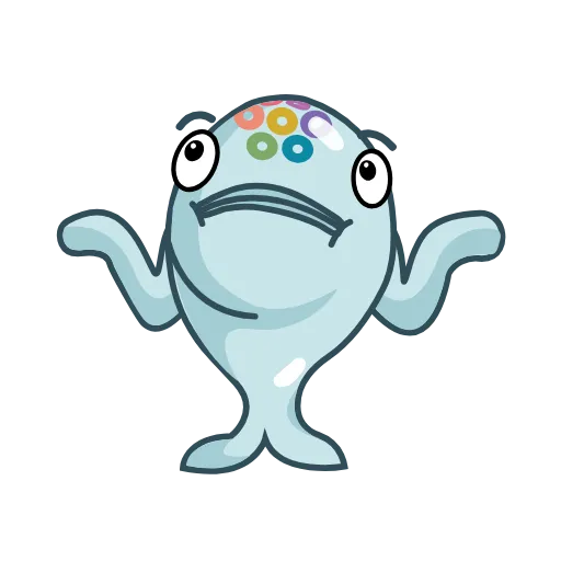 🤷 Стикер «Fish» для Telegram