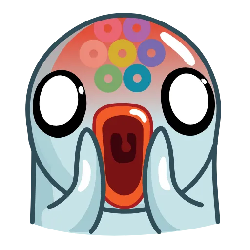 😨 Стикер «Fish» для Telegram