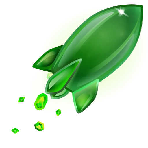 🚀 Стикер «Stellar Rocket» для Telegram