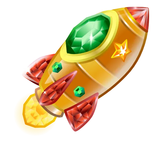 🚀 Стикер «Stellar Rocket» для Telegram
