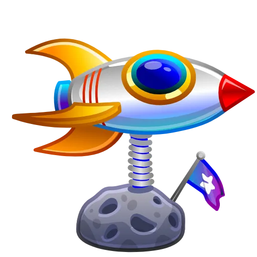Стикерпак Stellar Rocket для Telegram