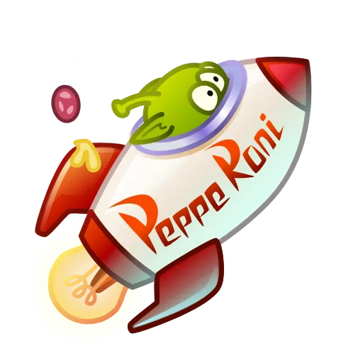 🚀 Стикер «Stellar Rocket» для Telegram