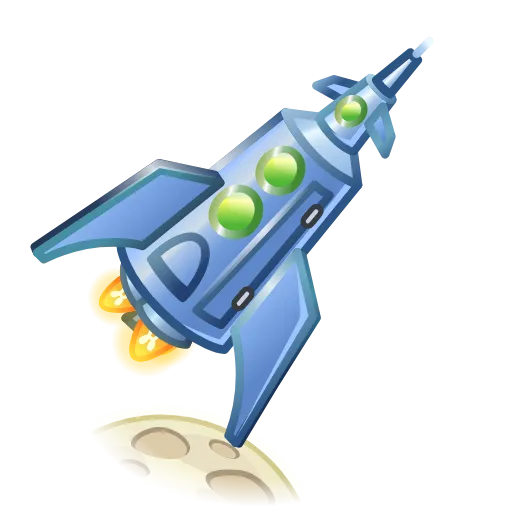 🚀 Стикер «Stellar Rocket» для Telegram