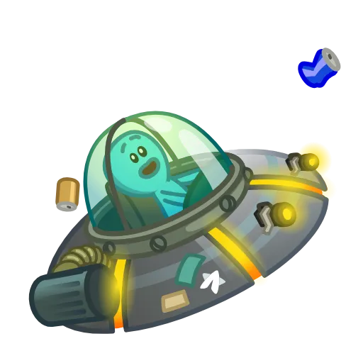 🚀 Стикер «Stellar Rocket» для Telegram