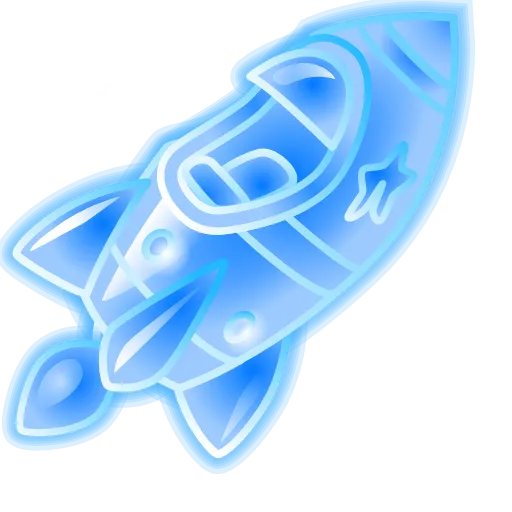 🚀 Стикер «Stellar Rocket» для Telegram