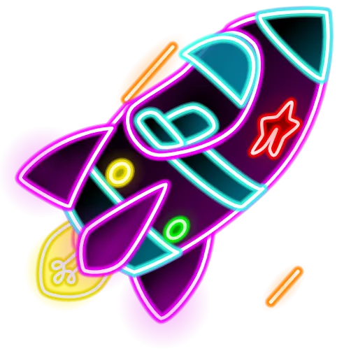 🚀 Стикер «Stellar Rocket» для Telegram