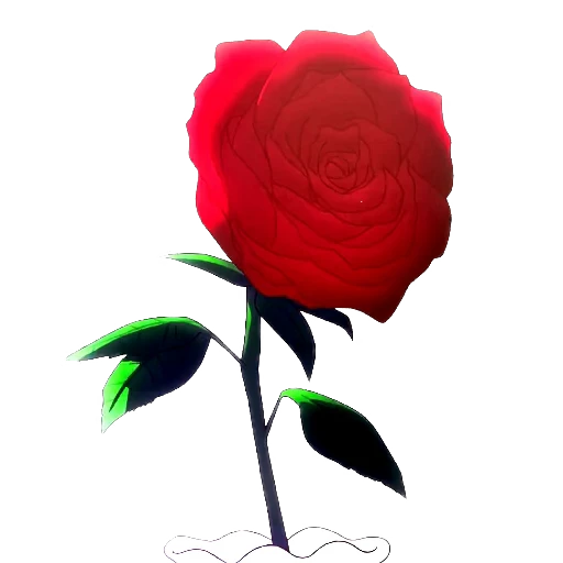 🌹 Стикер «Rock Lady» для Telegram
