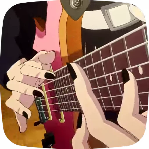 🎸 Стикер «Rock Lady» для Telegram