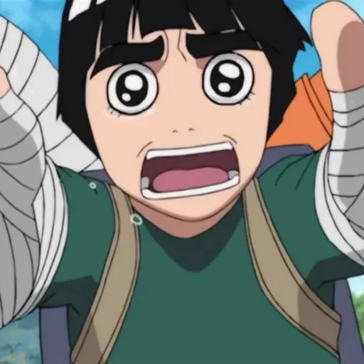 🌟 Стикер «Rock Lee Naruto» для Telegram