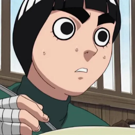 🌟 Стикер «Rock Lee Naruto» для Telegram