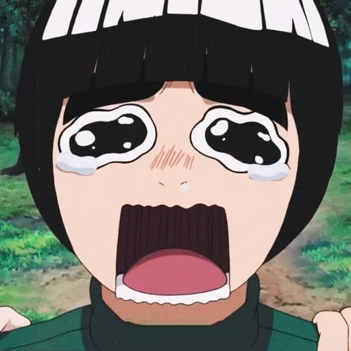 🌟 Стикер «Rock Lee Naruto» для Telegram