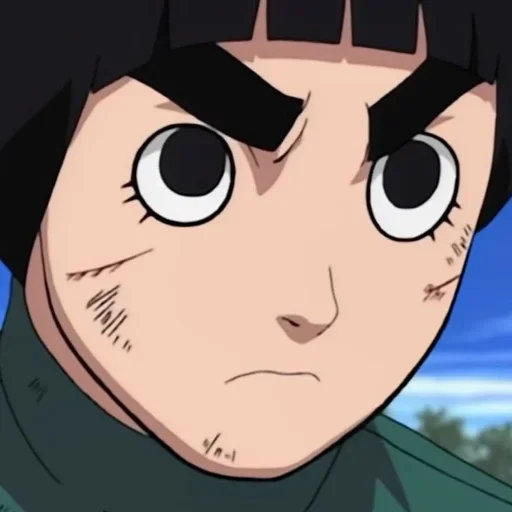 Стикерпак Rock Lee Naruto для Telegram