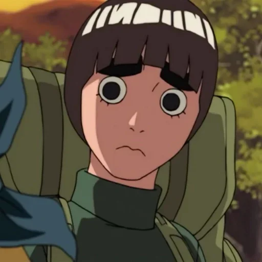 🌟 Стикер «Rock Lee Naruto» для Telegram