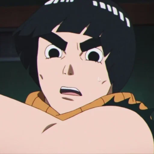 🌟 Стикер «Rock Lee Naruto» для Telegram