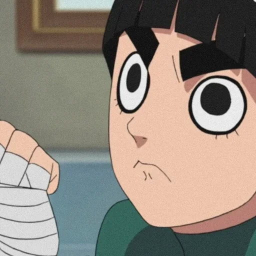🌟 Стикер «Rock Lee Naruto» для Telegram