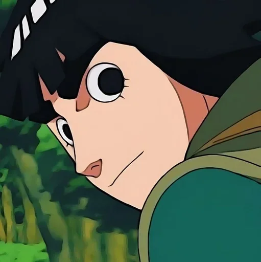 🌟 Стикер «Rock Lee Naruto» для Telegram