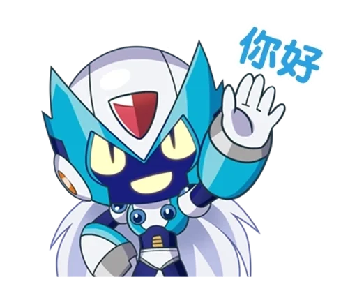 👋 Стикер «Mega Man X DiVE» для Telegram