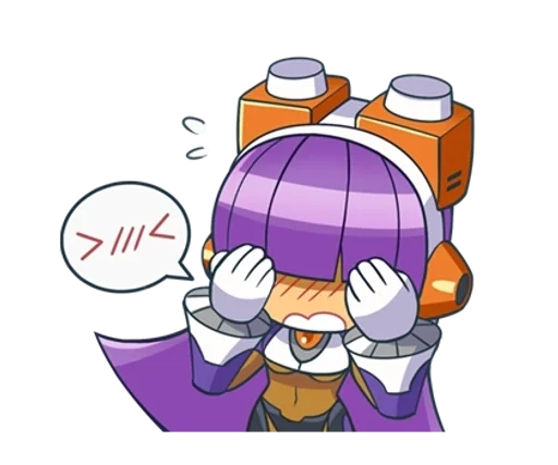 😳 Стикер «Mega Man X DiVE» для Telegram