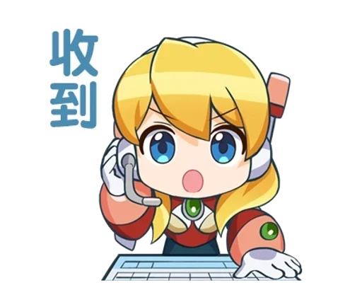 🫡 Стикер «Mega Man X DiVE» для Telegram