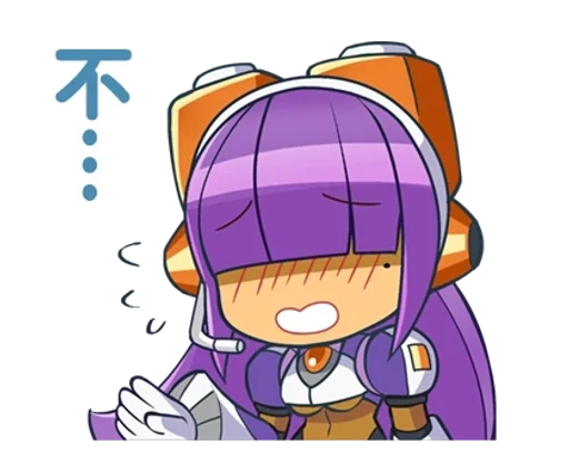 🙅‍♀ Стикер «Mega Man X DiVE» для Telegram