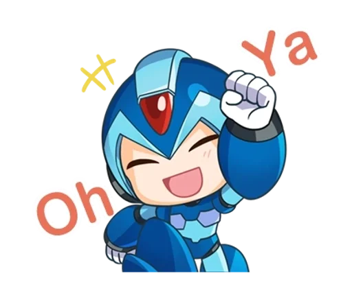 😄 Стикер «Mega Man X DiVE» для Telegram