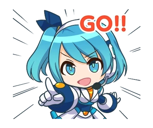 🤸 Стикер «Mega Man X DiVE» для Telegram