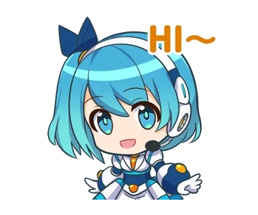 🤚 Стикер «Mega Man X DiVE» для Telegram