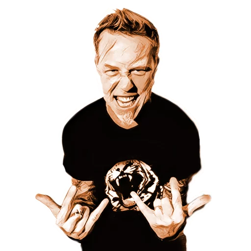 🤘 Стикер «Rock Star v1» для Telegram