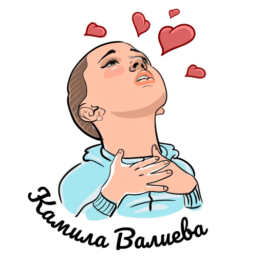 💕 Стикер «Команда ОКР» для Telegram