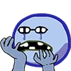 😭 Эмодзи «roflan4ik» для Telegram
