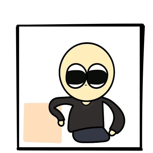 ☠️ Стикер «Рогалик» для Telegram