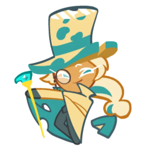 Стикерпак Roguefort Cookie для Telegram