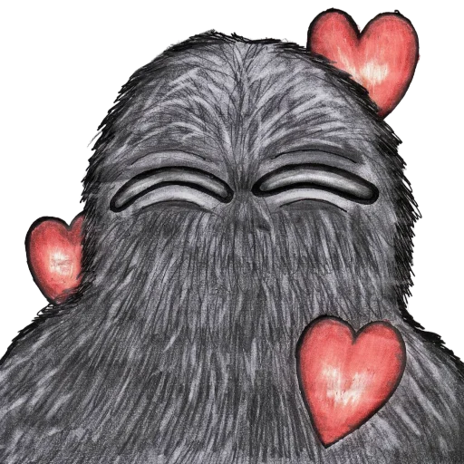 🥰 Стикер «Monster» для Telegram