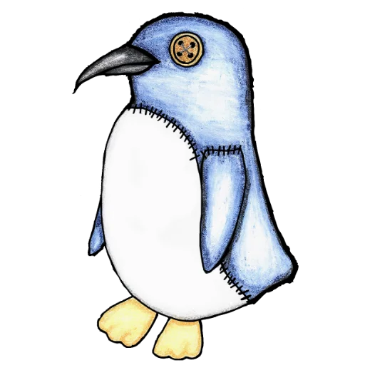 🐧 Стикер «Monster» для Telegram