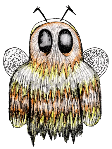 🐝 Стикер «Monster» для Telegram