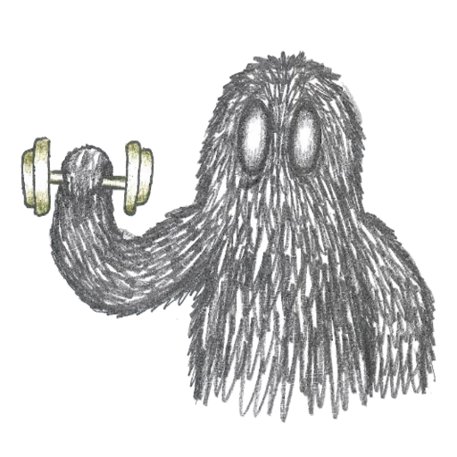 💪 Стикер «Monster» для Telegram