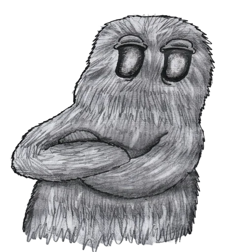 🙄 Стикер «Monster» для Telegram