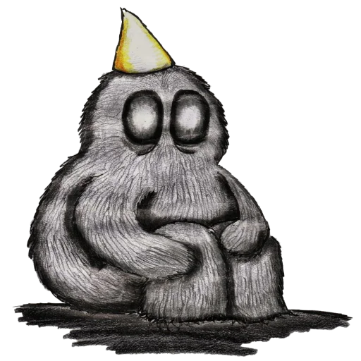 🥳 Стикер «Monster» для Telegram