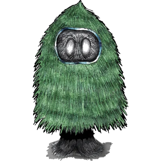 🌲 Стикер «Monster» для Telegram