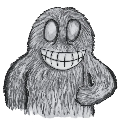 😁 Стикер «Monster» для Telegram