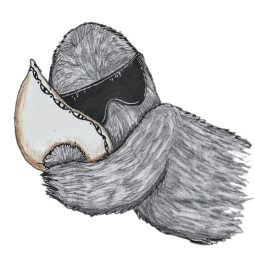 😴 Стикер «Monster» для Telegram