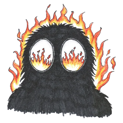 🔥 Стикер «Monster» для Telegram