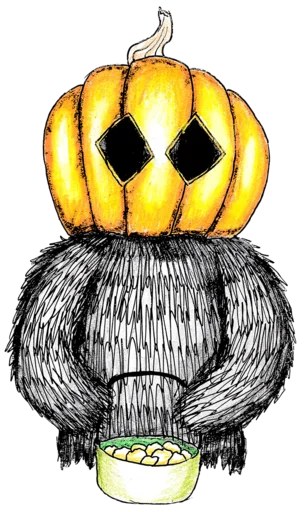 🎃 Стикер «Monster» для Telegram
