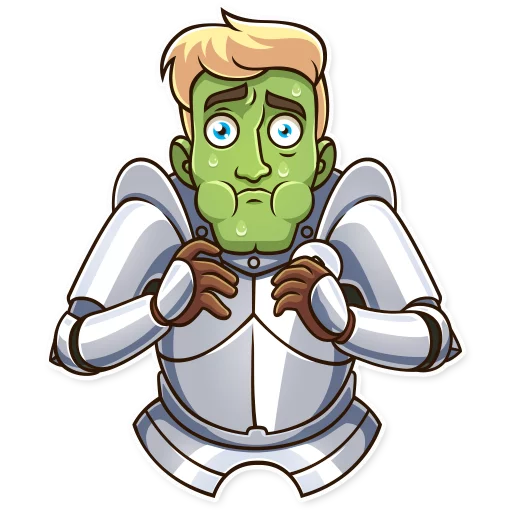 🤢 Стикер «Romantic Knight» для Telegram